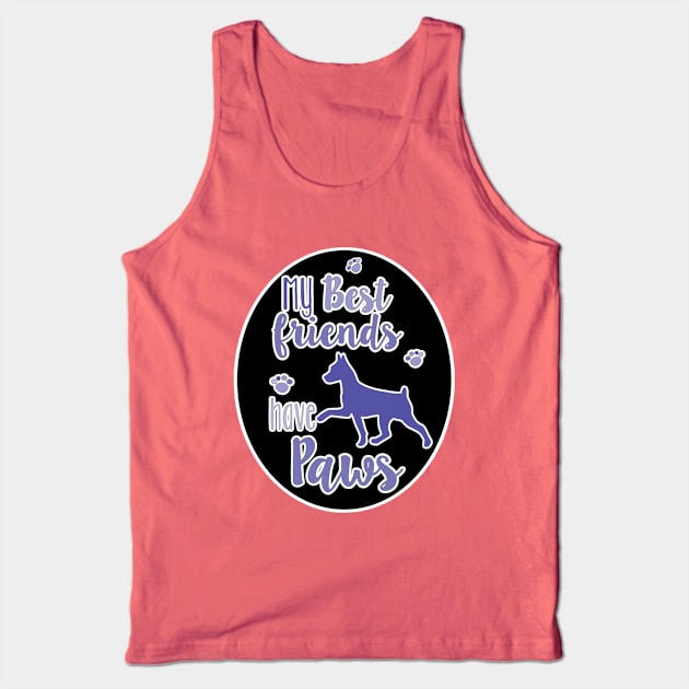 Miniature Pinscher Tank Top by PB&J Designs